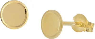 trendor 28459 Damen-Ohrringe 333 / 8K Gold Ohrstecker Ø 6 mm 1