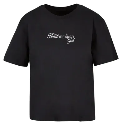 Immagine prodotto di Miss Tee - Maglietta da donna "The Heartbreaker Girl" TN2247 (S) (Nera)