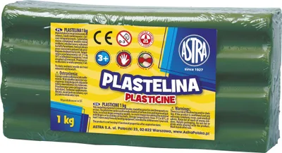 Immagine prodotto di Plastilina 1 kg Astra verde scuro