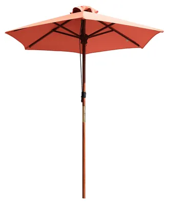 Produktbild von home24 Sonnenschirm - Grau