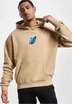 Produktbild von Mister Tee Le Papillon Heavy Oversize Hoody unionbeige L