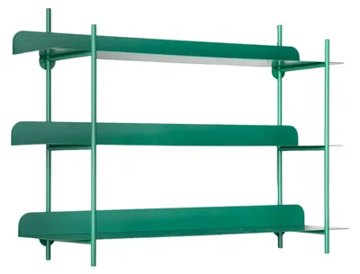 Produktbild von Present Time - Wanddekoration Cool Retro - Grün - 60x16x42cm