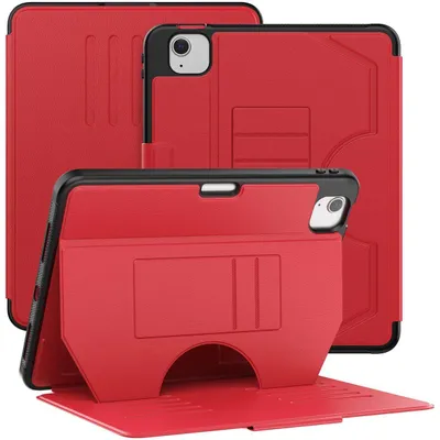 Produktbild von Mobigear Magnetische Schutzhülle für iPad Pro 11 Zoll (2020) – Klapphülle mit Stifthalter – Rot