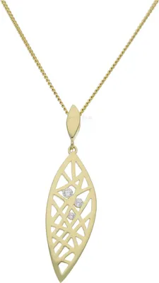 Produktbild von JuwelmaLux Anhänger 333/000 (8 Karat) Gold mit Zirkonia JL20-02-0964