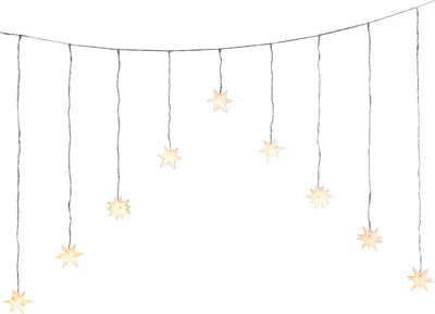 Produktbild von Hviezdny záves hviezdny záves LED teplé biele svetlo záves rozprávkové svetlá 120x160 cm