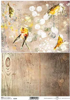 Immagine prodotto di ITD carta di riso decoupage tecnica artigianale tovagliolo di carta-R1544 - A4