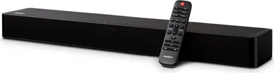 Image de MEDION P61155 Barre de son 2.0 avec Bluetooth (télécommande incluse, contrôle tactile, HDMI (ARC), AUX, entrée optique, 2 x 30 W RMS)