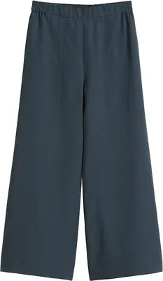 Produktbild von Pants, culotte style, elastic waist 886 muted blue Größe 34/34
