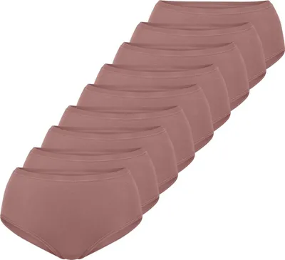 Produktbild von sloggi 9er Pack GO Daily Baumwolle High Waist Panty Hochwertige Baumwolle für besten Tragekomfort, Moderne High Waist Passform für perfekten Sitz, Elegantes Design mit Glanzeffekt am Bund