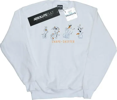 Produktbild von Disney - "Frozen 2 Shape-Shifter" Sweatshirt für Damen BI18824 (S) (Weiß)