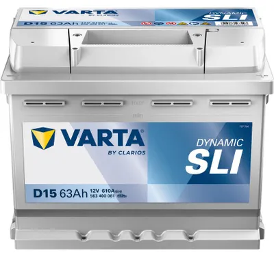 Immagine prodotto di Batteria per auto VARTA D15 Silver Dynamic 12V 63Ah 610A 563 400 061