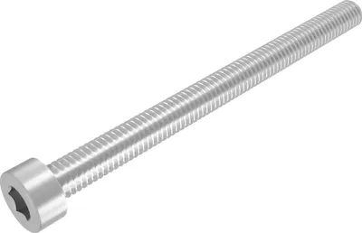 Produktbild von SECCARO Zylinderschraube M8 x 100 mm, Edelstahl V2A VA A2, DIN 912 / ISO 4762, Innensechskant, Vollgewinde, 20 Stück