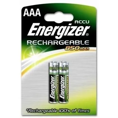 Produktbild von Energizer 638625, Wiederaufladbarer Akku, AAA, Nickel-Metallhydrid (NiMH), 1,2 V, 2 Stück(e), 700 mAh