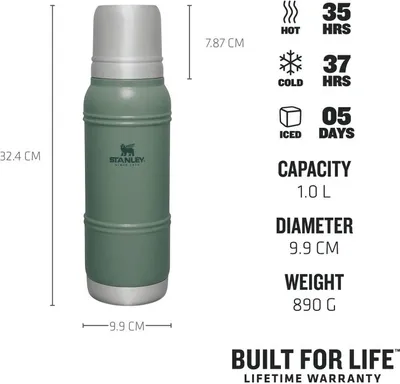 Obrázok produktu pre Stanley termos THE ARTISAN 1 l - HAMMERTONE GREEN