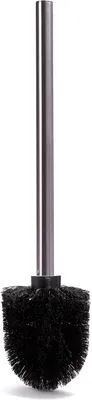Produktbild von MSV Edelstahl WC-Bürste Schwarz - Ersatz Toilettenbürste - Klobürste - Bürste - Ersatztoilettenbürste - Ersatzbürste