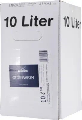 Produktbild von SANSIBAR Glühwein 10L BIB