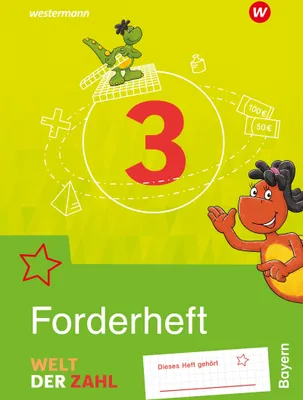 Produktbild von Welt der Zahl 3. Forderheft. Für Bayern
