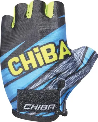 Produktbild von CHIBA Kids - Radhandschuhe XS royal, atmungsaktiv mit Griptec-Innenhand