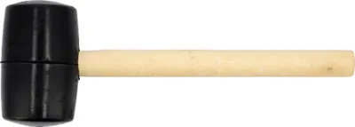 Produktbild von Großer Gummihammer mit Holzgriff 33900 VOREL