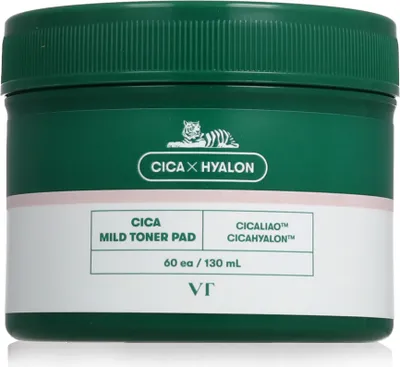 Obrázek produktu pro VT Cosmetics tonizační tamponky Cica Mild Toner Pad 130 ml