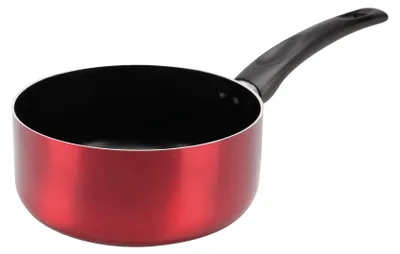 Produktbild von Sitram Stieltopf Cherry, Ø 20 cm, gepresstes Aluminium, Antihaftbeschichtung, Rotmetallic