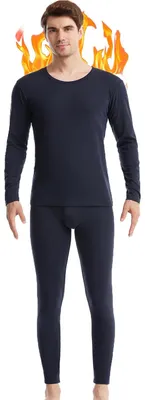 Productafbeelding van Set van 2 Heren Thermo Ondergoed met Lange Broek