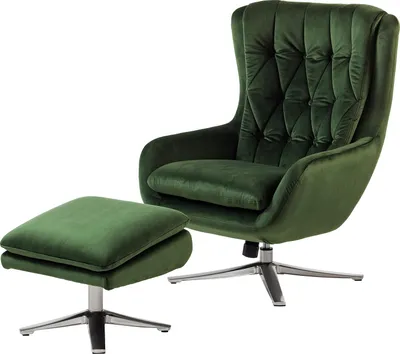 Produktbild von home24 Sessel mit Hocker
