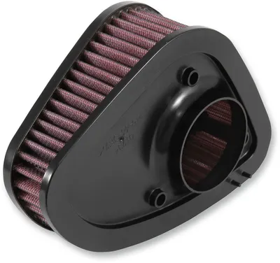 Produktbild von K+n Harley Davidson Hd-1717 Luftfilter Schwarz  Schwarz One Size