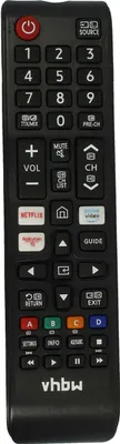 Produktbild von vhbw Fernbedienung kompatibel mit Samsung UE58RU7179UXZG, UE65RU7179UXZG, UE65RU7179, UE65RU7409UXZG, UE65RU7409 Fernseher, TV - Ersatzfernbedienung