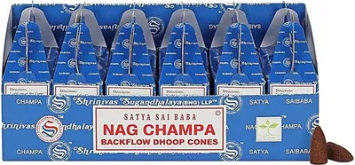 Zdjęcie produktu dla Nag Champa, kadzidła zwrotne – 75 g, dostępne online. Najwyższa jakość