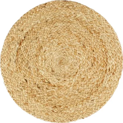 Produktbild von vidaXL Prostírání 6 ks. Přírodní 38 cm kulaté jutové