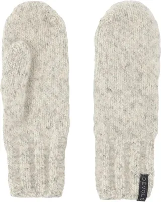 Produktbild von Devold Of Norway Nansen Wool Fausthandschuhe Grau L Herren,Damen Grau L