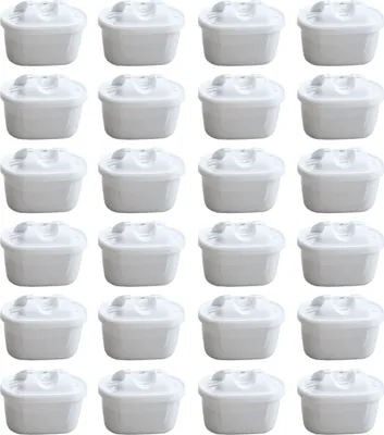 Produktbild von 24x Filterkartuschen für PearlCo Unimax, Dafi Unimax, BWT MG2+ Wasser-Filter / für sauberes Wasser und einen angenehmen Geschmack!