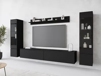 Immagine prodotto di Parete soggiorno WANDA 2 - nero grafite
