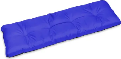 Produktbild von Sitzkissen Bankkissen Bankauflage für Gartenbank - 120x38 cm - Outdoor und Indoor - blau