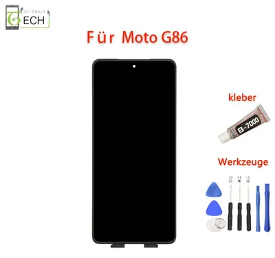 Produktbild von Für Motorola Moto G86 5G XT2527 LCD Display Bildschirm Touchscreen