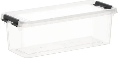 Zdjęcie produktu dla Pojemnik prostokątny grand box 1,8l 11,7x28x9,1cm - Chomik