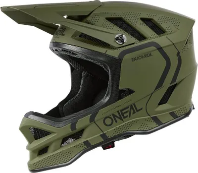 Image de Oneal Visière Blade Polyacrylite Casque Strike Olive/Noir taille: OS
