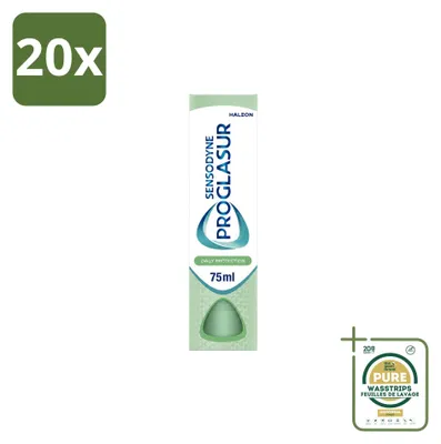 Produktbild von 20 x Sensodyne Proglasur Daily Protection Zahncreme - 75 ml - Vorratspackung - 20 Stücke