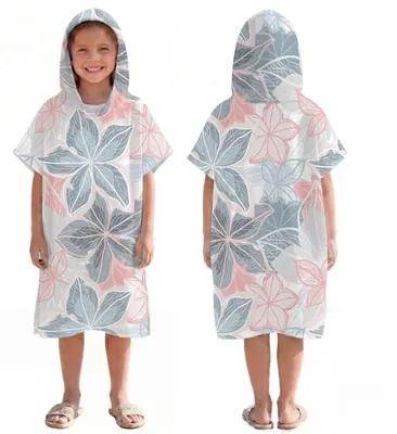 Produktbild von Schnelltrocknendes Kinderponcho aus Mikrofaser