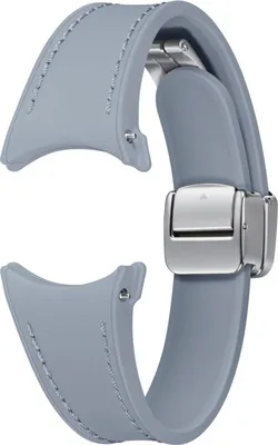 Produktbild von Samsung D-Buckle Hybrid Eco-Leather Band Galaxy Watch 4/5/6 und 5 Pro S/M Blue