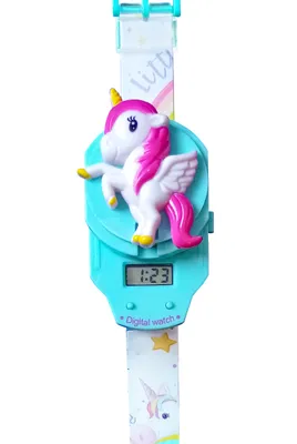 Produktbild von Einhorn KINDERUHR Digital Armbanduhr Uhr Watch Geschenk Mädchen Kinder 13 (Einhorn)