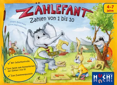 Produktbild von Huch Verlag - Zählefant - Zahlen von 1 bis 10