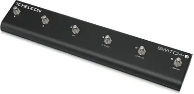 Produktbild von TC Helicon Switch-6 Kontroler nożny do procesora wokalowego/gitarowego