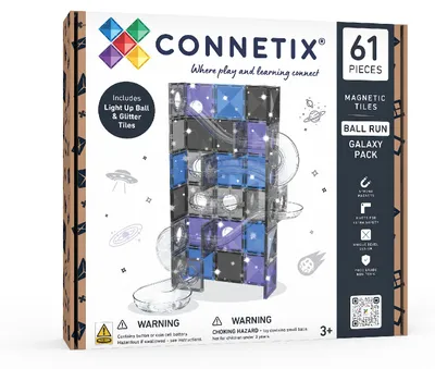 Productafbeelding van Connetix Tegels – Kogelbaanset Galaxy (61 stuks)