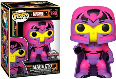 Obrázok produktu pre FUNKO POP! - MARVEL - Blacklight Magneto #799 Special Edition