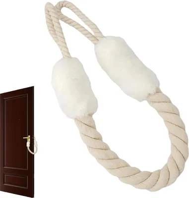 Productafbeelding van Deurklem Bescherming - Deurstopper Klem - Kinderveiligheid - Dubbele Bescherming Set - Universele Pasvorm - Wit