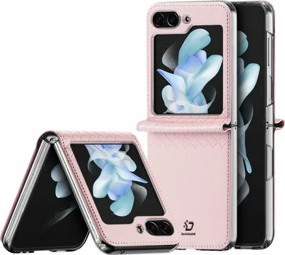 Image de DUX DUCIS BRIL Housse de téléphone portable pour SAMSUNG Z Flip5 5G rose