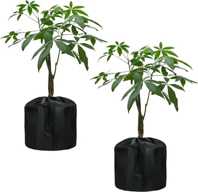 Produktbild von Set mit 2 ?bert?pfen fš¹r Winterpflanzen 45 x 50 cm fš¹r Garten und Pflanzen im Freien