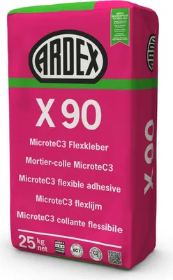 Produktbild von ARDEX X 90 OUTDOOR Flexkleber 25kg Microtec
